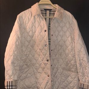Burberry coat in cream